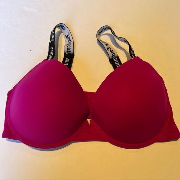 Juicy Couture Bra Bright Pink Size 36D - Picture 1 of 6